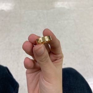 Cartier love ring in size 53/US6